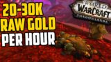 20.000 – 30.000 Raw Gold per Hour Goldfarm in Shadowlands Pre-Patch
