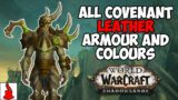 ALL Covenant LEATHER Armour Sets, Colours and Sources – WoW Shadowlands