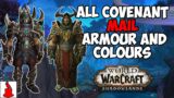 ALL Covenant MAIL Armour Sets, Colours and Sources – WoW Shadowlands