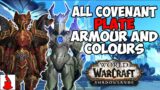 ALL Covenant PLATE Armour Sets, Colours and Sources – WoW Shadowlands