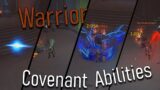 ALL WARRIOR COVENANT ABILITIES – World of Warcraft Shadowlands Alpha