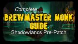 Brewmaster Monk Shadowlands Class Guide | Pre-Patch  9.0