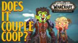 Does It Couple Coop? | World Of Warcraft Shadowlands Exile's Reach | New Player Review | Couplecade