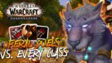 FERAL DRUID DUELS VS. EVERY CLASS!!! Feral Druid PvP – WoW: Shadowlands 9.0 Prepatch 1v1