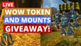 Giving Away Mounts and Wow Token | Wow Shadowlands Pre-Patch Gold Farming