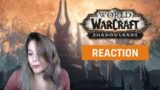 My reaction to World of Warcraft Shadowlands Official Story Trailer | GAMEDAME REACTS