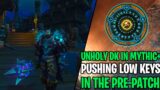 Mythic+ low keys with Unholy DK! | World of Warcraft Shadowlands Pre-patch!