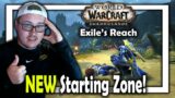 New World of Warcraft Shadowlands Starting Zone: Exile's Reach Full Playthrough/Gameplay!