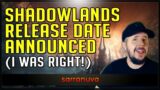OFFICIAL! World Of Warcraft Shadowlands Release Date Announced