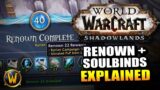 Renown + Soulbinds – the SL version of Artifact Power? // World of Warcraft: Shadowlands