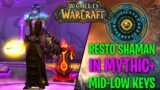 Resto Shaman pushing Mid-tier Keystones | Pre-patch World of Warcraft: Shadowlands