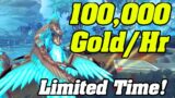 Shadowlands: 100.000 Gold Per Hour Solo Farm | LIMITED TIME FARM |