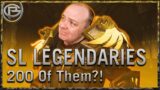 Shadowlands Legendaries – Two Hundred Of Them!?