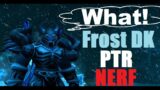 Shadowlands Prepatch Frost DK Nerf – What are they thinking?