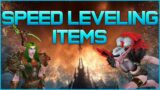 Shadowlands Speed Levelling Items!