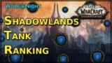 Shadowlands Tank Ranking