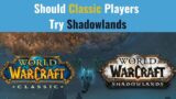 Should WoW Classic Players Play Shadowlands