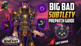 Subtlety Rogue Prepatch Guide 9.0 – Shadowlands – World of Warcraft