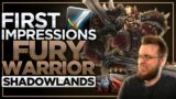 TALENT Shakeup!! FASTER/SLOWER Builds?? Fury Warrior | WoW Shadowlands Alpha [1st Pass] FinalBossTV