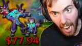 The First STORE Transmog Set!? Asmongold FURIOUS About NEW WoW Microtransaction (Sprite Darter's)