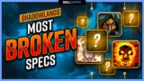 The Most Broken Specs in Shadowlands 9.0 | Best Melee, Casters & Healers TIER LIST