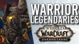 These Look SO GOOD! Shadowlands WARRIOR Legendaries! – WoW: Shadowlands Alpha