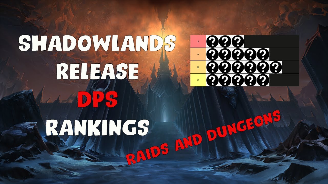 UPDATED Shadowlands DPS Rankings BEST and WORST DPS specs in Raids