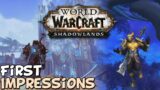 WoW Shadowlands First Impressions "Is It Worth Playing?"