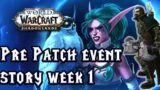 World of Warcraft: Shadowlands, Pre patch story week 1, Playthrough.