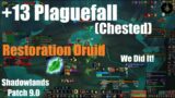 +13 Plaguefall Chested – Night Fae Restoration Druid PoV – World of Warcraft Shadowlands