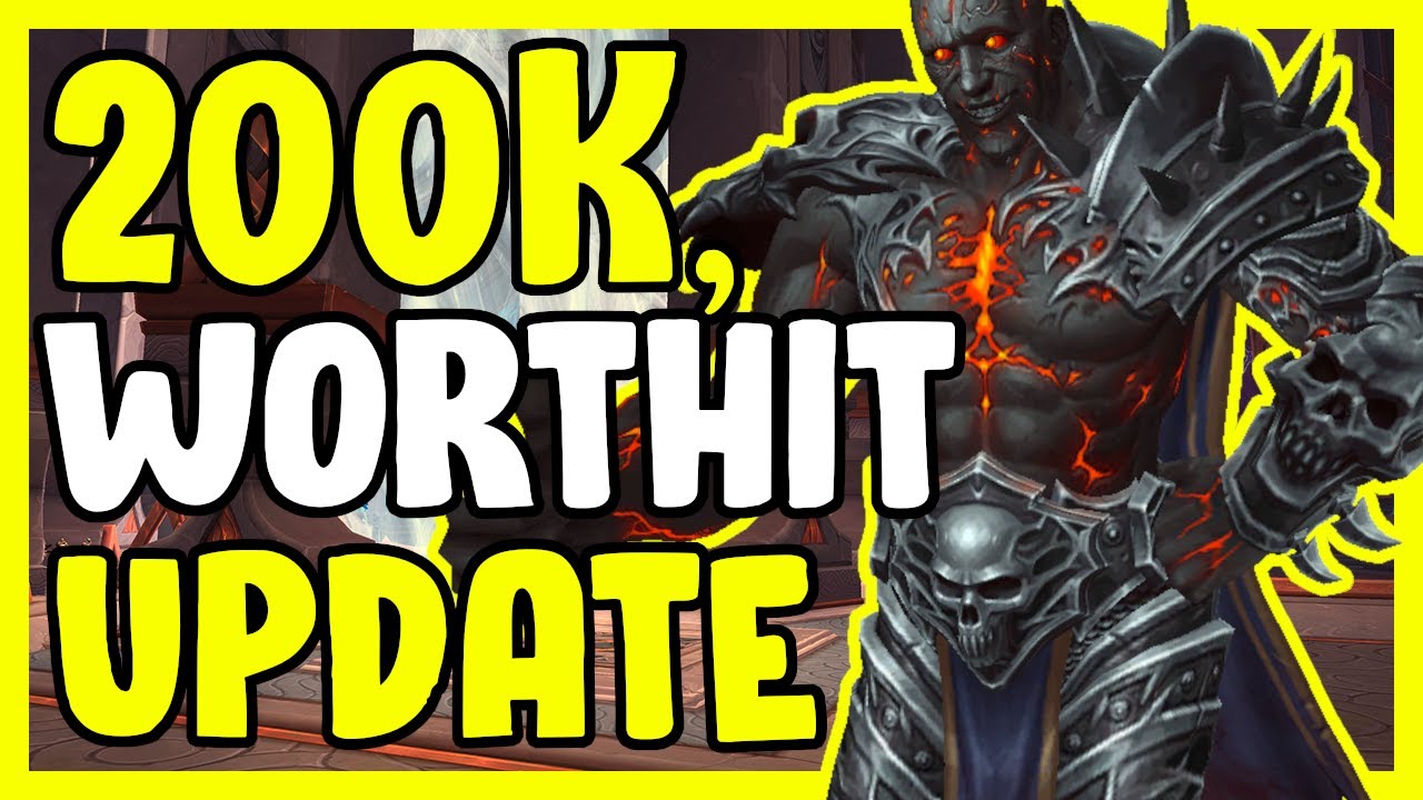 200k And WorthIT v3.2.11 In WoW Shadowlands Gold Making, Gold Farming