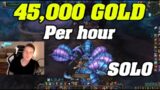 45,000+ Gold Per Hour SOLO | Shadowlands Goldfarm
