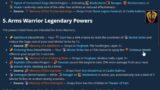 Best Warrior Legendaries & How to Get Them! – WoW Shadowlands 9.0 Legendary Guide