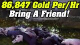 Bring A Friend And Make 86,847 Gold Per Hour | Shadowlands Goldmaking