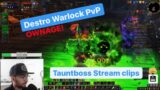 Destro Warlock PvP | Felicia Day Chat | Alliance Leveling World of Warcraft Shadowlands