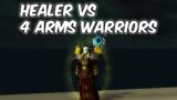HEALER VS 4 ARMS WARRIORS – Discipline Priest PvP – WoW Shadowlands 9.0.2