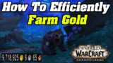 How To Efficiently Farm GOLD In Shadowlands | Tips & Tricks
