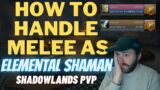 How to Handle Melee as Elemental Shaman! Arena Commentary Shadowlands PvP 9.0.2