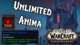 I found a way to farm 2000 anima per hour in WoW Shadowlands