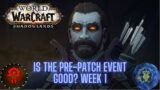 PREPATCH WEEK 1 "LET'S PLAY" WORLD OF WARCRAFT SHADOWLANDS! Full story, cinematics and commentary ;)