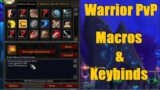 Rank 1 Arms Warrior Macros & Keybinds (PvP & PvE) – WoW Shadowlands 9.0 Warrior Guide