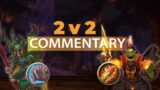 Shadowlands Fire Mage 2v2 Educational Commentary