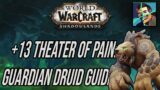 Shadowlands Guardian Druid: +13 Theater of Pain M+ Guide