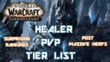 Shadowlands Healer Tier List (PVP POST MASSIVE NERFS)