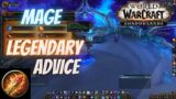 Shadowlands Mage Legendary Powers Crafting Advice