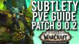 Shadowlands Patch 9.0 Subtlety Rogue PvE Guide (Raid & Dungeons) – WoW: Shadowlands 9.0