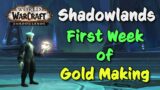 Shadowlands – Week 1 Gold Making | Eternal Crystal Bottlenecks & Tailoring Legendary Base Mats