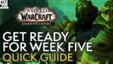 Shadowlands Week 5 Guide: What To Expect