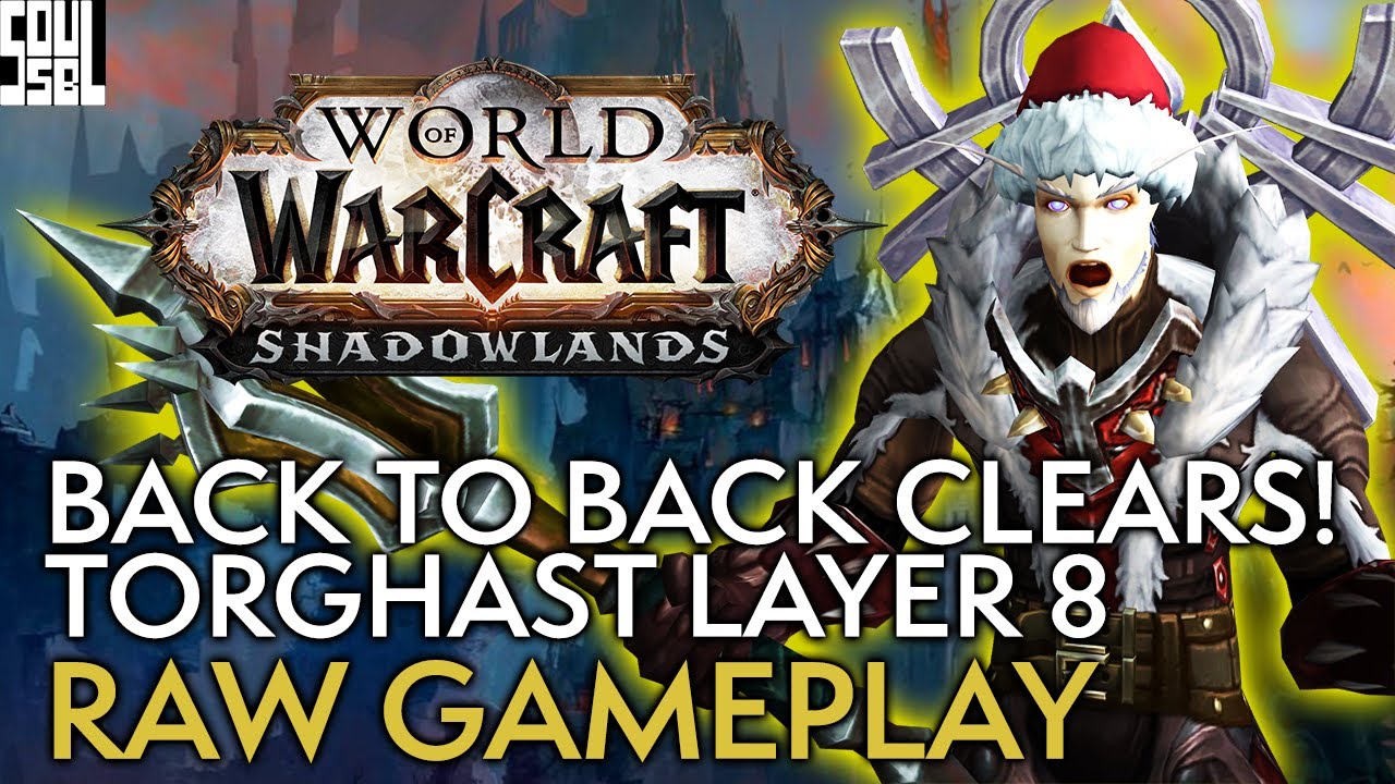 Solo Clearing Layer 8 FIRST TRY! WoW Shadowlands World of