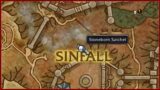 Stoneborn Satchel –  At Middle of Sinfall – Revendreth – World of Warcraft Shadowlands